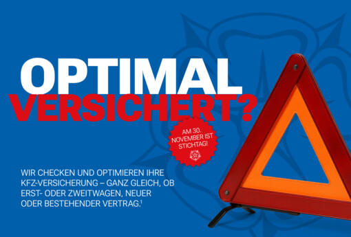 JETZT KFZ-VERSICHERUNG PRÜFEN LASSEN!