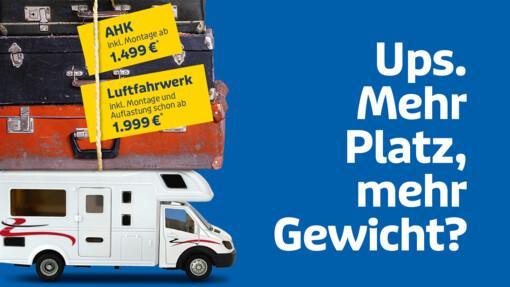 Ups. Mehr Platz, mehr Gewicht?
