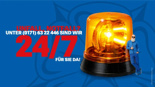 Im Notfall einfach anrufen!