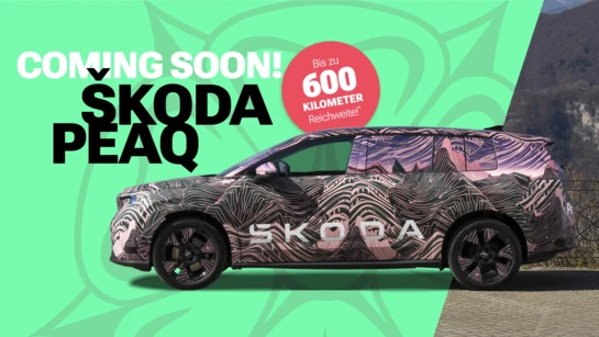 Der neue Škoda Peaq: Groß denken, elektrisch fahren.