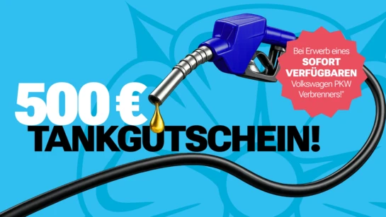 Tanken geht auf uns!