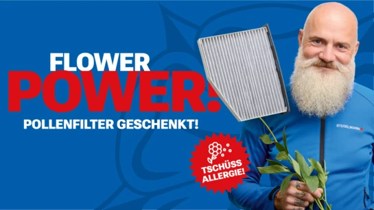Gratis Pollenfilter zu jedem Klimaservice!
